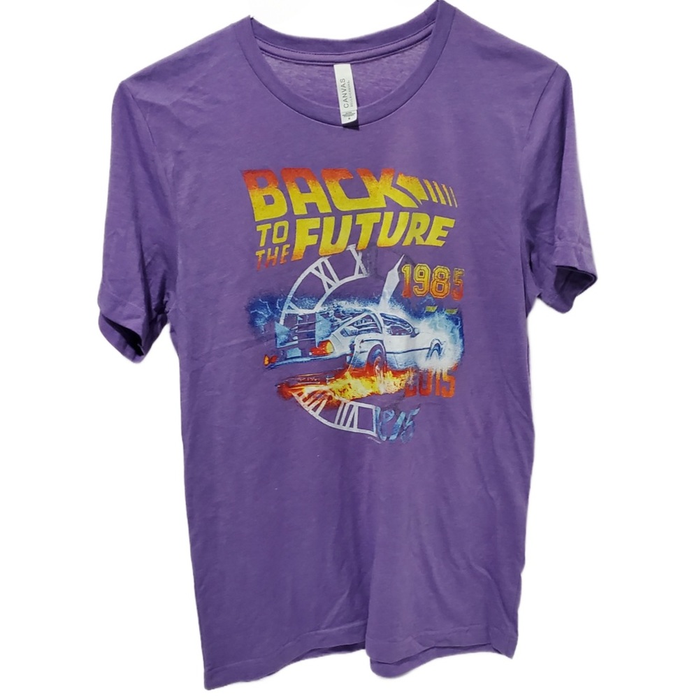 Back To The Future Purple Crew Neck Men’s Shirt!